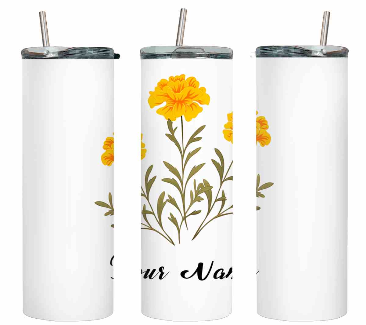 Personalized Birthday October Marigold-8253